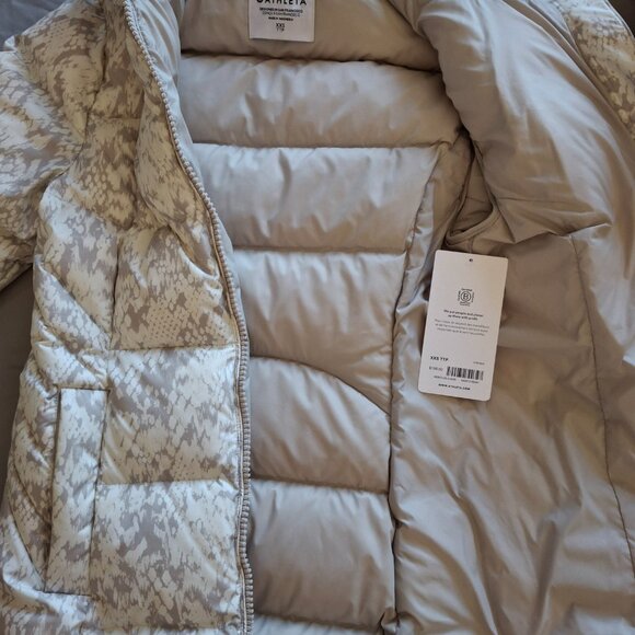 NWT Athleta Winter Snow Puffy Jacket xxs - Picture 8 of 10